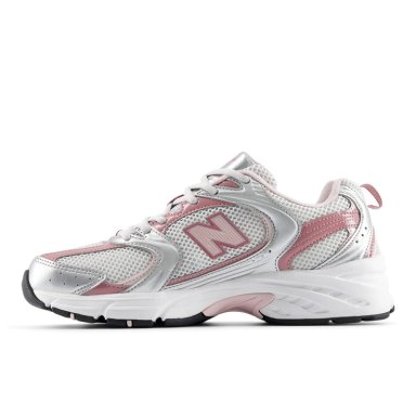 ZAPATILLAS URBANAS UNISEX NEW BALANCE 530 GRIS/ROSADA - 2