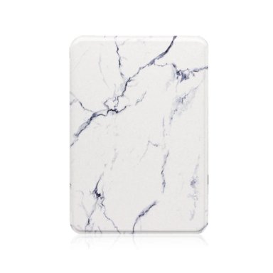 FUNDA + LÁMINA PARA KINDLE PAPERWHITE 4/998 MÁRMOL EN COLOR BLANCO - 2