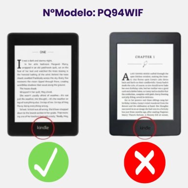 FUNDA + LÁMINA PARA KINDLE PAPERWHITE 4/998 MÁRMOL EN COLOR BLANCO - 6