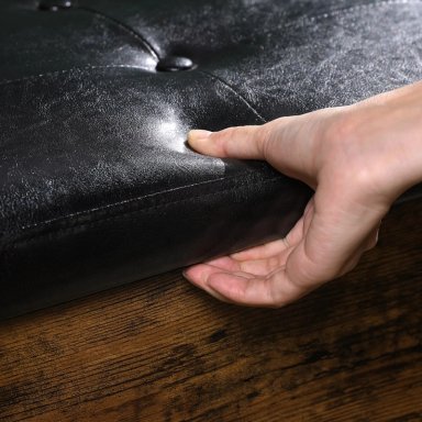 BANQUETA SPACEZAT AVLA ZAPATERO CON BAÚL ECO CUERO - 6