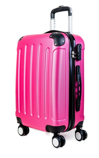 MALETA TRAVELWORLD CABINA CARRY ON VALIJA DE MANO ROSADA ROSADO ROSA - 1