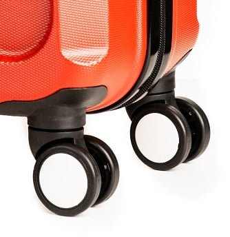 MALETA DE MANO TRAVELWORLD CABINA CARRY ON VALIJA DE MANO ROJA - 2