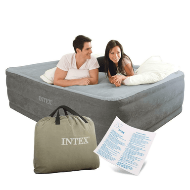 COLCHÓN INFLABLE ELÉCTRICO INTEX 2 PLAZAS 152X203X56 CM COMFORT PLUSH - 3