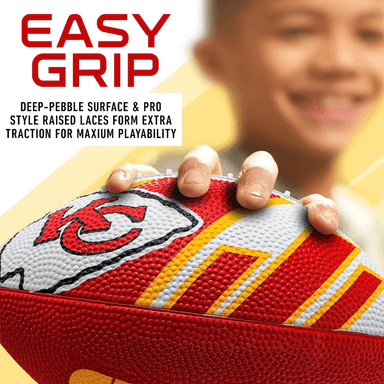 BALÓN FÚTBOL AMERICANO FRANKLIN SPORTS NFL TEAM CHIEFS 22 CM - 4