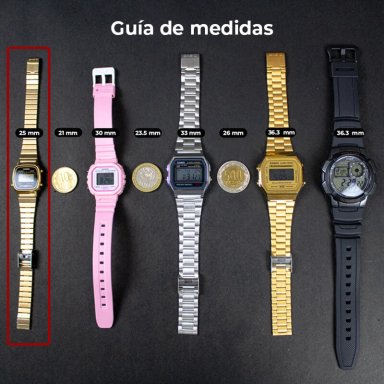 RELOJ CASIO MUJER DIGITAL LA-670WA-1 - 3