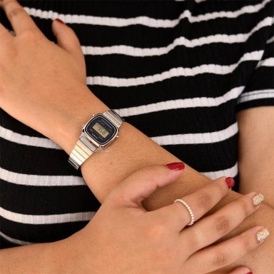 RELOJ CASIO MUJER DIGITAL LA-670WA-1 - 4