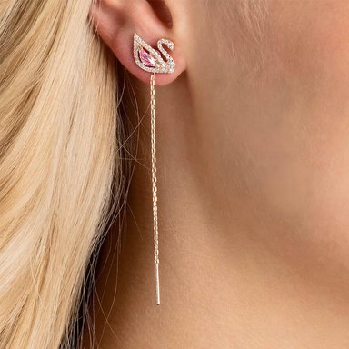 AROS SWAROVSKI 5469990 MUJER PLATA - 2