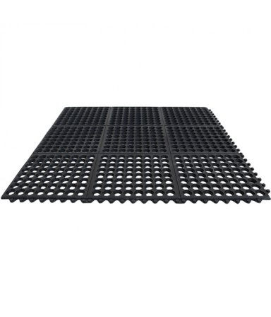 PISO GOMA INTERCONECTABLE PREMIUM 12MMX92CMX92CM - 1