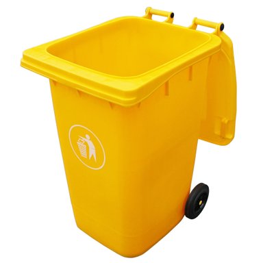 BASURERO SIGNET 240L AMARILLO - 2