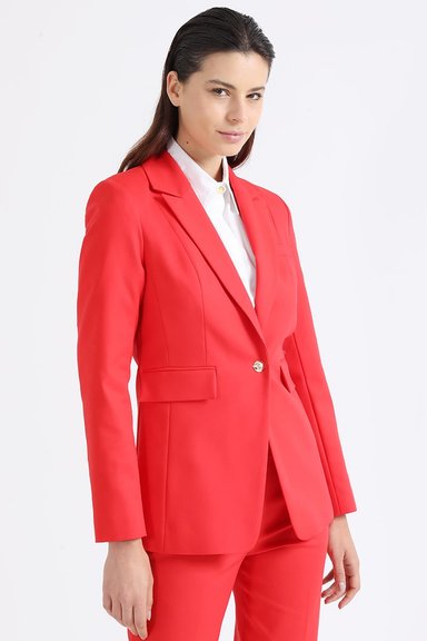 BLAZER ENTALLADO, ROJO LIOLA - 3