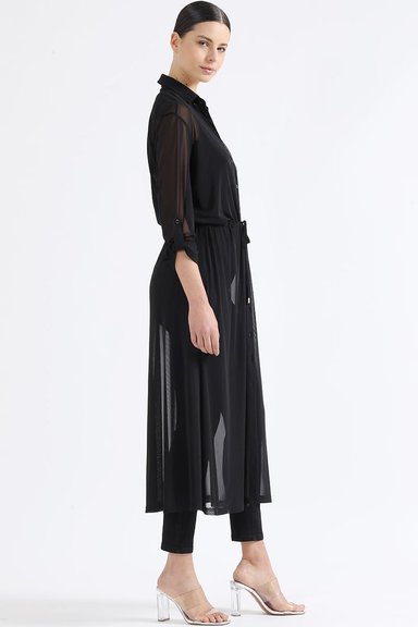 TAPADO MALLA SEMI TRANSPARENTE, NEGRO LIOLA - 2