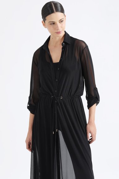TAPADO MALLA SEMI TRANSPARENTE, NEGRO LIOLA - 8