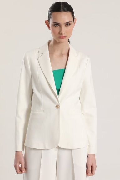 BLAZER BASICO LIOLA MUJER CRUDO - 1