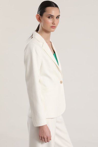 BLAZER BASICO LIOLA MUJER CRUDO - 4