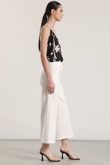 PANTALON ANCHO CROPPED LIOLA MUJER CRUDO - 6