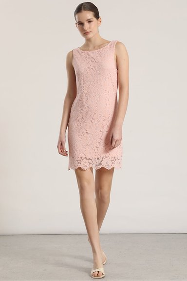 VESTIDO ENCAJE LIOLA MUJER ROSA - 1