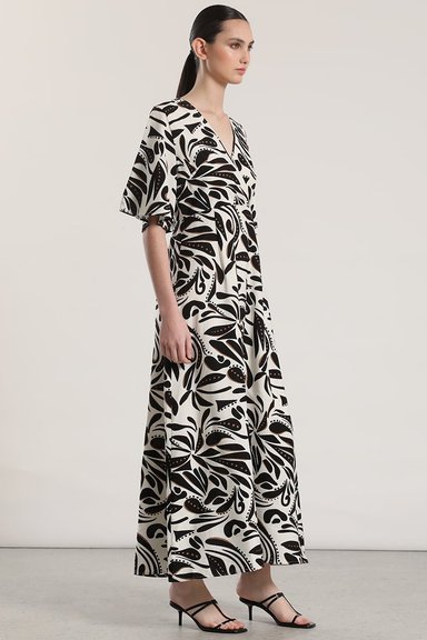 VESTIDO MAXI LIOLA MUJER NEGRO - 1