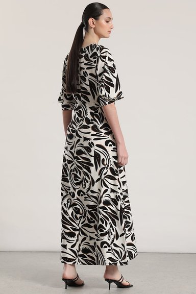 VESTIDO MAXI LIOLA MUJER NEGRO - 4
