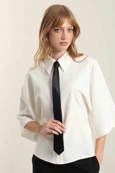 BLUSA KIMONO FANTASIA, CRUDO LIOLA - 3