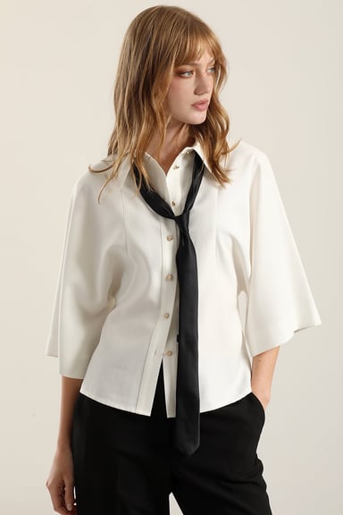 BLUSA KIMONO FANTASIA, CRUDO LIOLA - 4