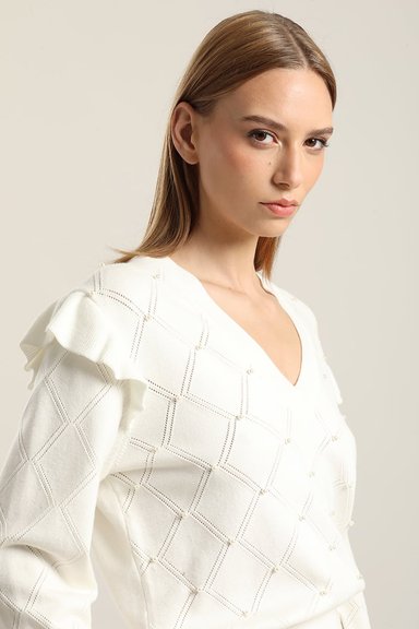 JERSEY PUNTO PERLAS, CRUDO LIOLA - 3