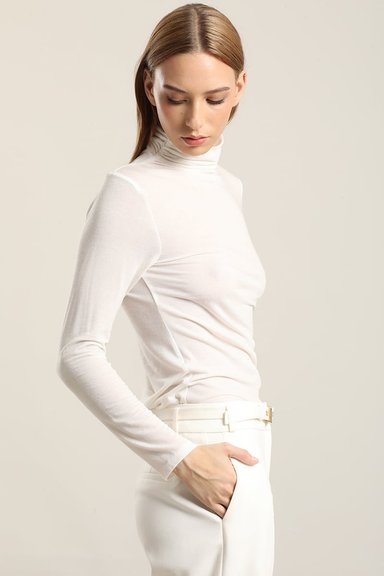 TOP, CUELLO SUBIDO, CRUDO LIOLA - 5