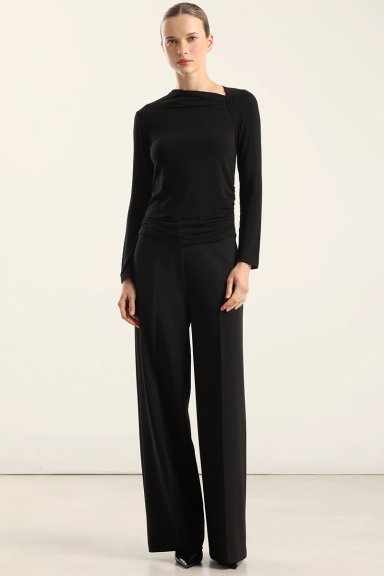TOP ESCOTE ASIMETRICO, NEGRO LIOLA - 2