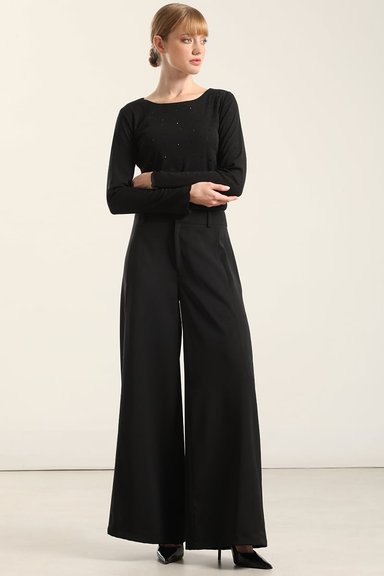 TOP APLICACION STRASS, NEGRO LIOLA - 2