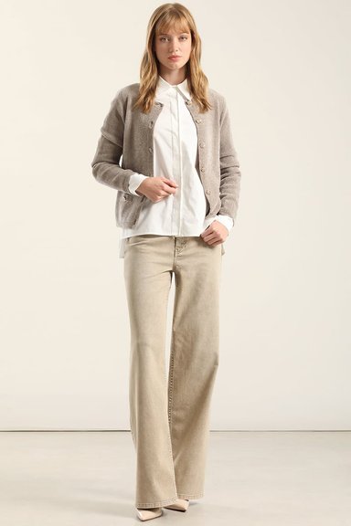 CARDIGAN PUNTO, BOTON FANTASIA, TOPO LIOLA - 2