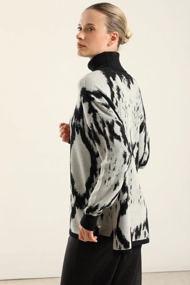 JERSEY PUNTO FANTASIA LUREX, NEGRO LIOLA - 4
