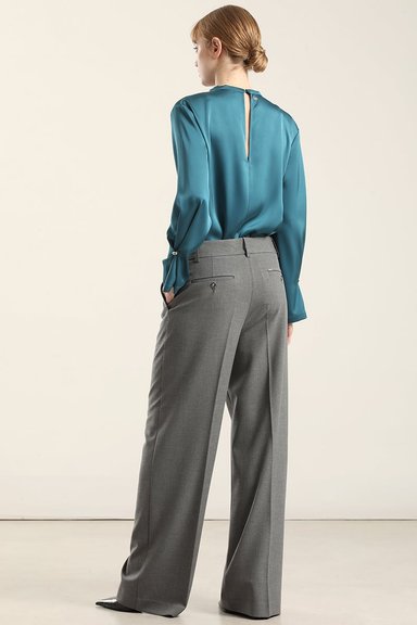 PANTALON RECTO FANTASIA MELANGE, GRIS LIOLA - 4