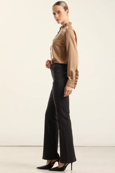 JEANS COLOR BOOTCUT, NEGRO LIOLA - 6