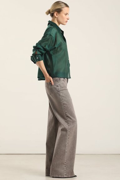 JEANS COLOR STRAIGHT, PROCESASO, GRIS LIOLA - 3
