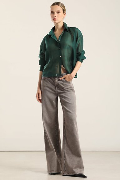 JEANS COLOR STRAIGHT, PROCESASO, GRIS LIOLA - 4