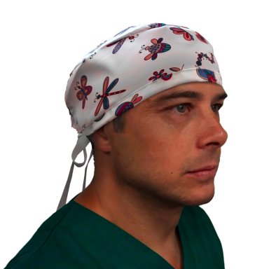 COFIA GORRO CLINICO AMARRE ANTIFLUIDO LAVABLE PRIM MIKE`S - 2
