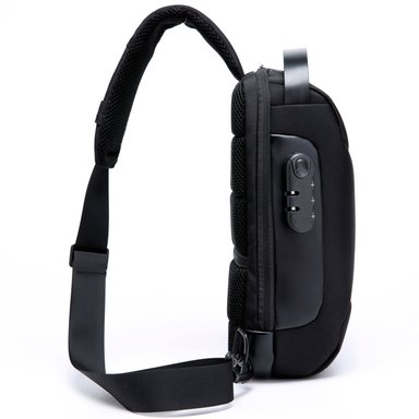 MOCHILA BANDOLERA KOLKE BOLSO CRUZADO IMPERMEABLE CANDADO - 4