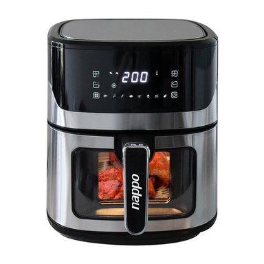 FREIDORA DE AIRE DIGITAL NAPPO TURBO FRYER XL 7L 1600W VISOR - 1