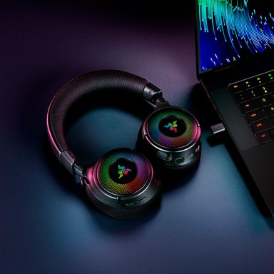 AUDÍFONOS GAMER RAZER KRAKEN V4 WIRELESS - 8