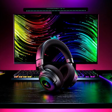 AUDÍFONOS GAMER RAZER KRAKEN V4 WIRELESS - 9