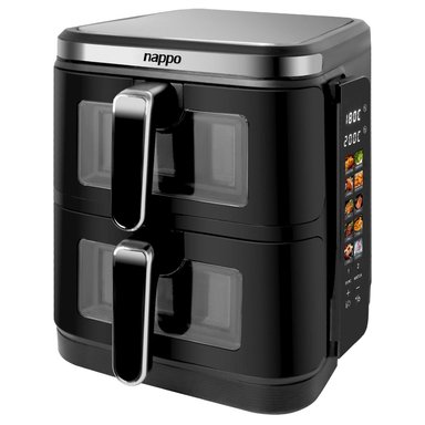 FREIDORA DE AIRE NAPPO DOBLE CESTA 11L PANEL DIGITAL 2800W - 4