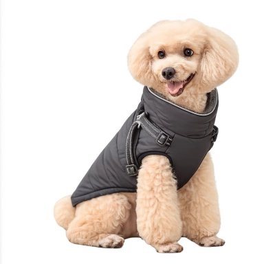 PARKA IMPERMEABLE PARA PERROS CON ARNE S REFLECTANTE - M - 1