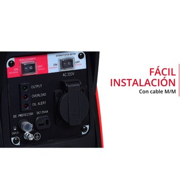 GENERADOR INVERTER A GASOLINA WATSON 800W - 7