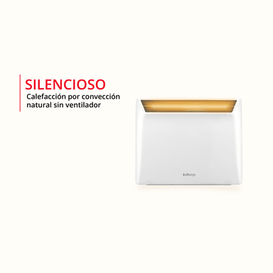 ESTUFA CALEFACTOR KALTEMP ELÉCTRICO WALLY INVERTER 1000 BLANCO - 5