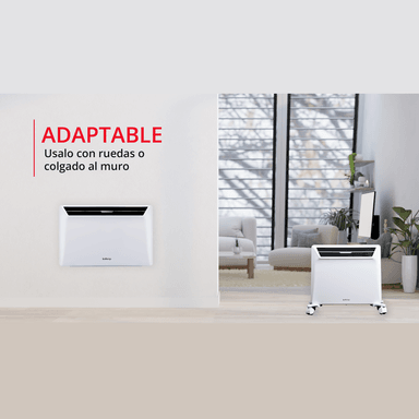 ESTUFA CALEFACTOR KALTEMP ELÉCTRICO WALLY INVERTER 1000 BLANCO - 8