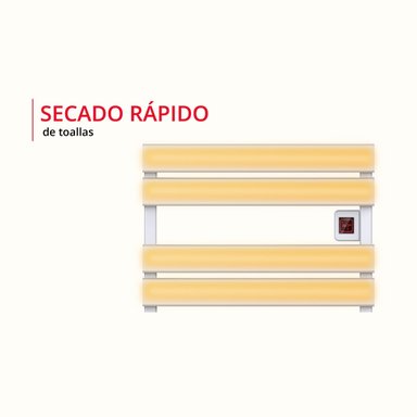 SECADOR TOALLAS ELÉCTRICO WIFI KALTEMP 500W PROGRAMABLE - 2