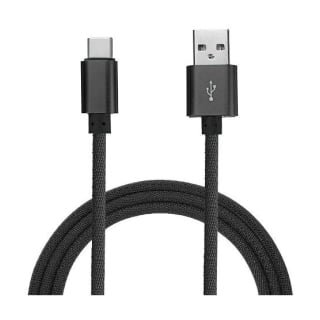 MI BRAIDED USB TYPE-C CABLE 100CM (BLACK) | Negro - 1