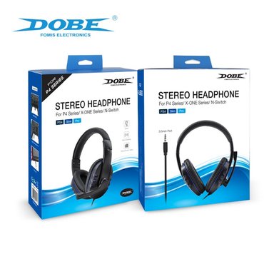 DOBE - HEADSET STEREO PARA PS4 - 4