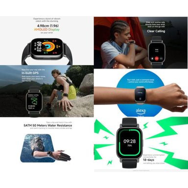 XIAOMI REDMI WATCH 5 LITE RELOJ INTELIGENTE - NEGRO - 7