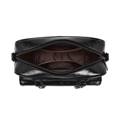 ECOUSI BOLSO MENSAJERO MIA CON CORREA ANCHA - NEGRO - 3