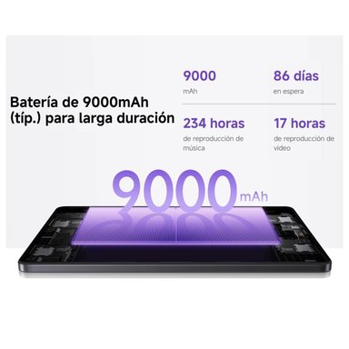 XIAOMI REDMI PAD 2 11' 8GB + 256GB VERDE MENTA - 6
